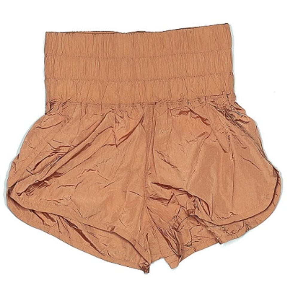 FP Movement orange shorts